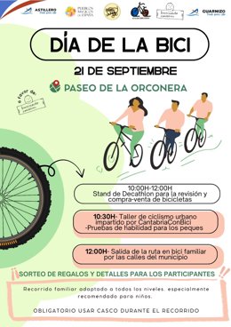 Astillero celebrará el día 21 el Día de la Bici