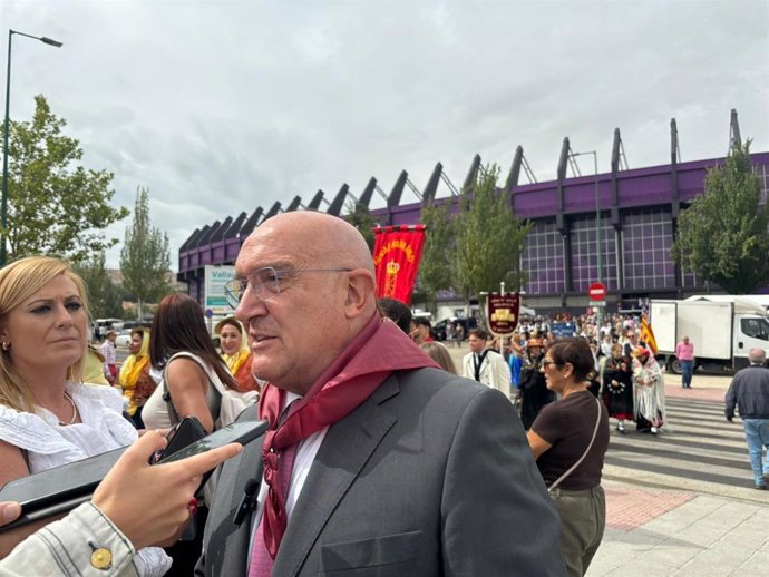 El alcalde de Valladolid, Jesús Julio Carnero.