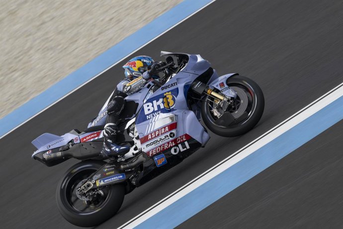 73 MARQUEZ Alex (spa), Gresini Racing MotoGP, Ducati Desmosedici GP24, action during the 2025 MotoGP Michelin Grand Prix of Hungary, on the Balaton Park circuit, from August 22 to 24, 2025 in Balatonfokajar, Hungary - Photo Studio Milagro / DPPI