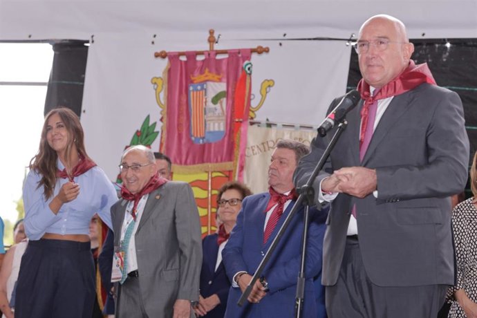 Inauguración de la Feria de Folklore y Gastronomía de Valladolid.