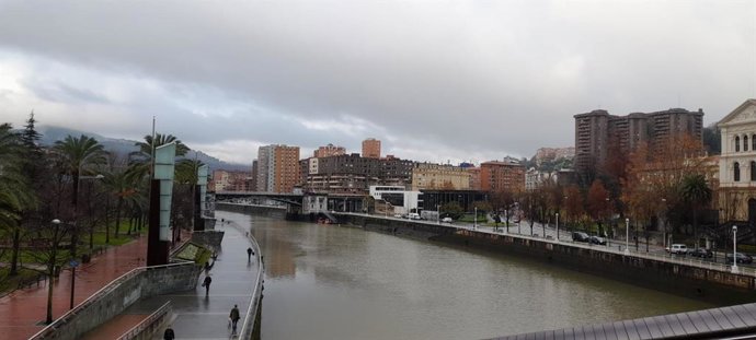 Archivo - Nubosidad en Bilbao