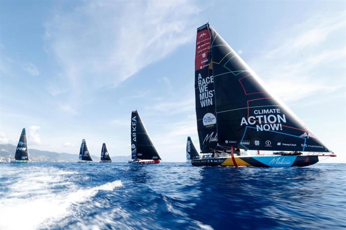 Los siete equipos participantes en The Ocean Race Europe 2025.