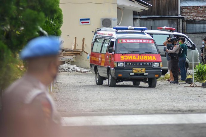 Archivo - Ambulancia en Indonesia (archivo)