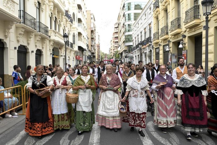 Cabalgata que da comienzo a la Feria de Albacete.