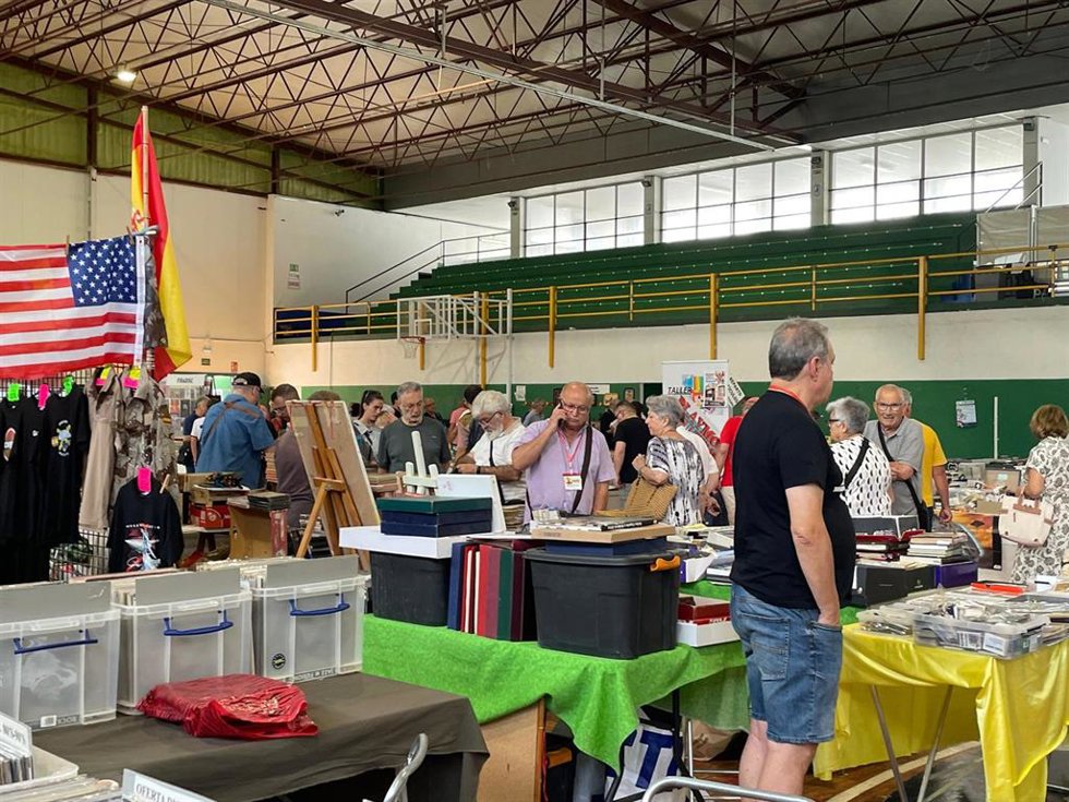 Ambiente en la feria REPLEGA