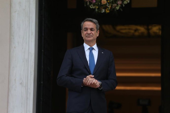 Archivo - El primer ministro griego, Kyriakos Mitsotakis (archivo)