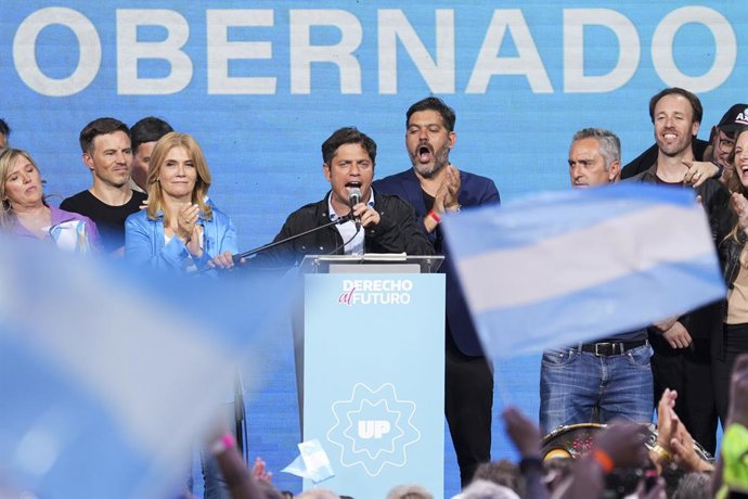 Archivo - Arquivo - 22 de outubro de 2023, Cidade de Buenos Aires, Cidade de Buenos Aires, Argentina: INT. WorldNews. 22 de outubro de 2023. Cidade de Buenos Aires, Argentina - O governador eleito da Província de Buenos Aires da coalizão Union Por La Patr