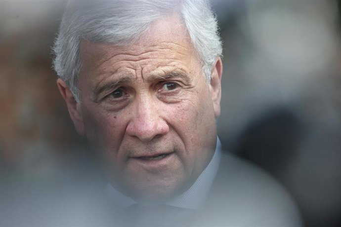 Archivo - El ministro de Exteriores de Italia, Antonio Tajani,  en una imagen de archivo