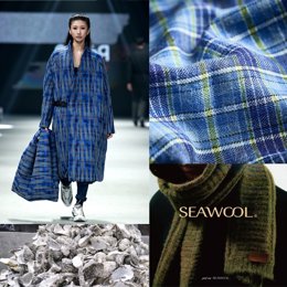 From discarded oyster shells to runway-ready fabrics - Seawool by Creative Tech Textile / Hans Global transforms marine waste into sustainable, high-performance textiles