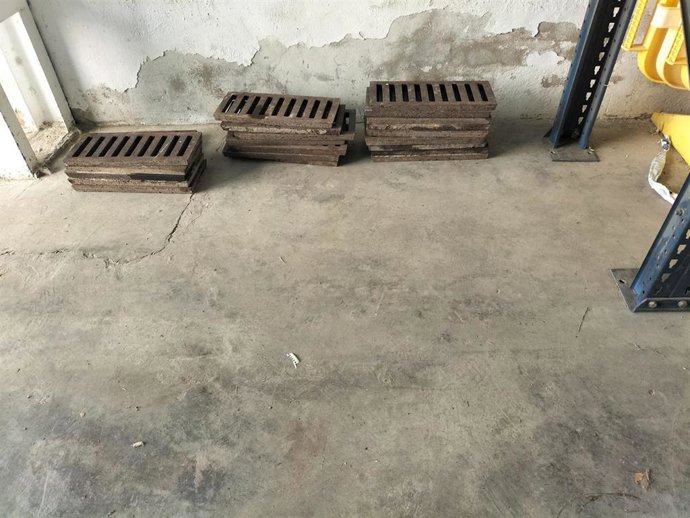 Alcantarillas sustraídas