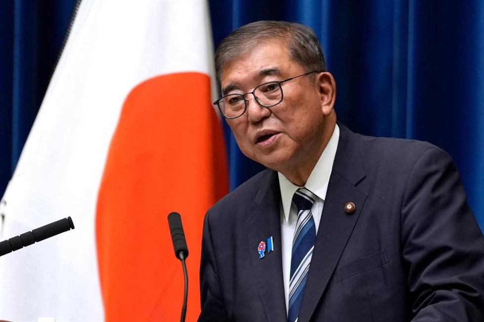 El primer ministro saliente, Ishigeru Ishiba, en una imagen de archivo. 