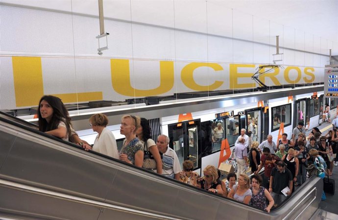 Estación de Luceros del TRAM d'Alacant