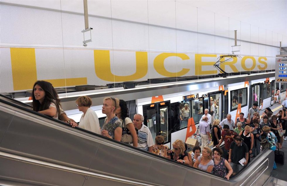 Estación de Luceros del TRAM d'Alacant