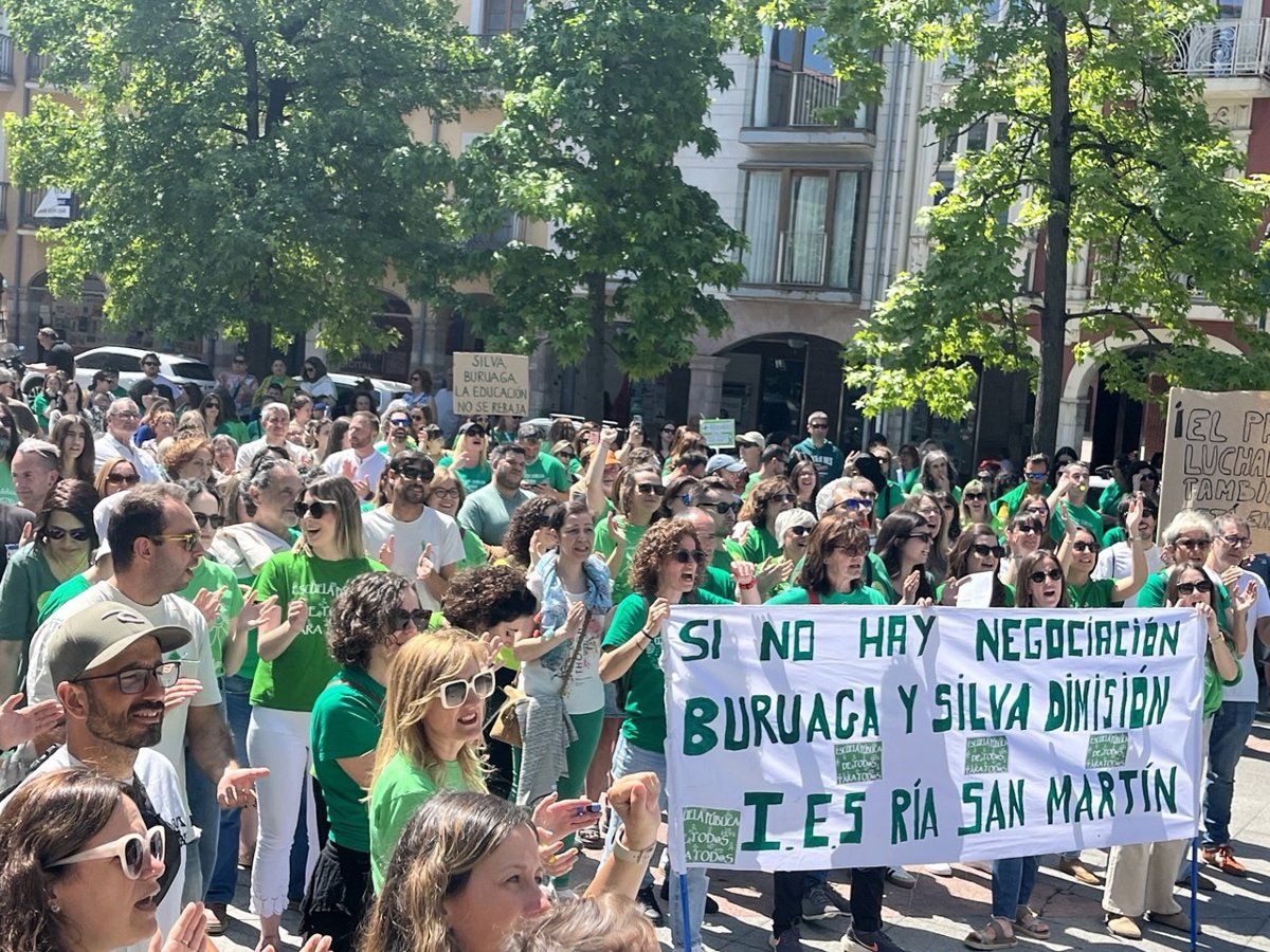 La Junta Docente cifra en un 56,24% el seguimiento del primer día de huelga