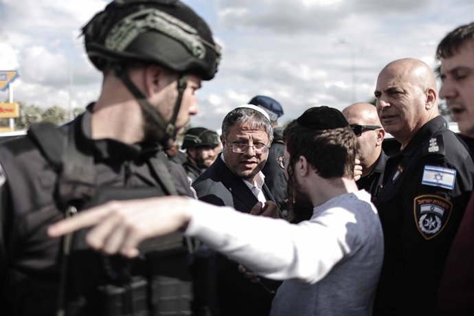 Archivo - El ministro de Seguridad de Israel, el ultraderechista Itamar Ben Gvir.