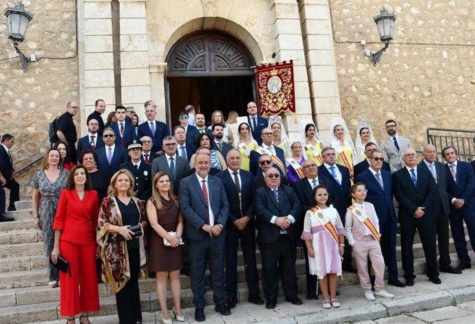 El vicepresidente primero del Gobierno regional, José Luis Martínez Guijarro, en Tarancón