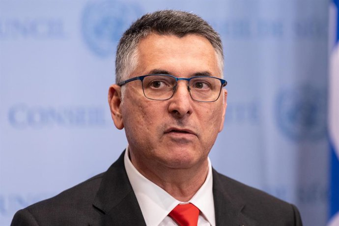 Archivo - El ministre d'Exteriors d'Israel, Gideon Sa'ar