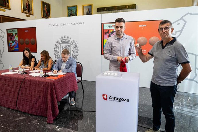 Sorteo de la ofrenda de flores a la Virgen del Pilar 2025