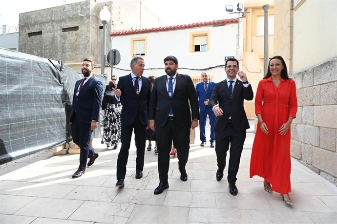 Misa de conmemoración de la festividad de la patrona de Lorca, Santa María La Real de las Huertas