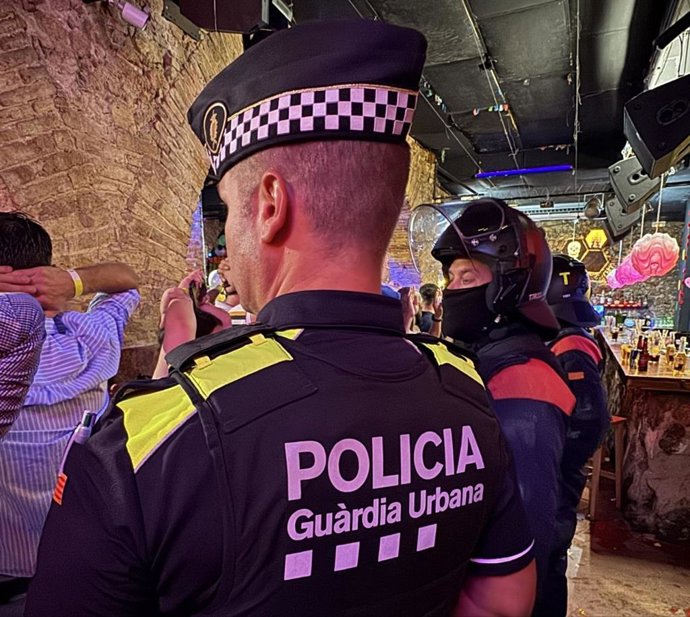 Operativo que se llevó a cabo en un local de ocio nocturno de Tarragona