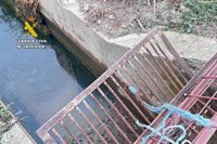 Herido grave un hombre de 74 años al caer a una acequia en Cabañas de Ebro