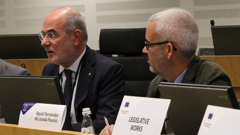 El conseller de Unión Europea y Acción Exterior, Jaume Duch