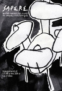 Cartel de la exposición 'Quatre cadires lul·lianes' de Horacio Sapere.