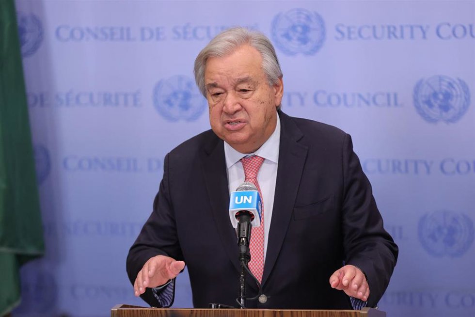 El secretario general de la ONU, António Guterres