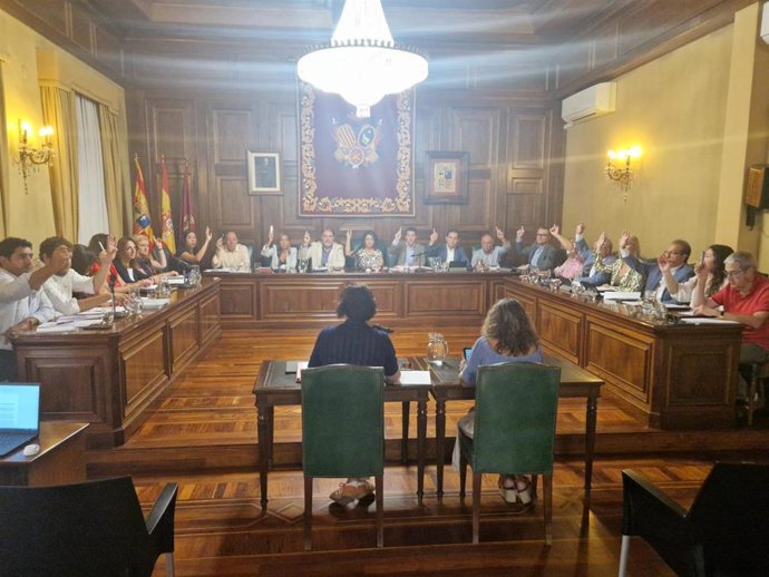El pleno del Ayuntamiento de Teruel