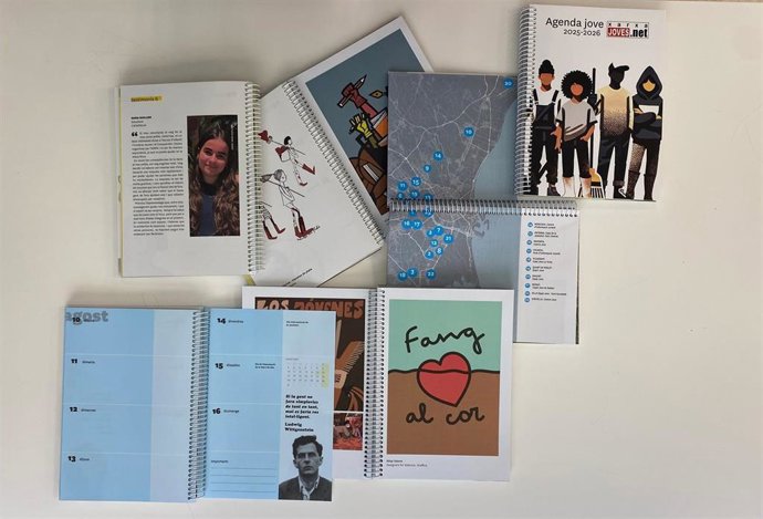 Xarxa Joves.net distribuye más de 14.000 agendas y libretas para reconocer el papel del voluntariado juvenil en la dana