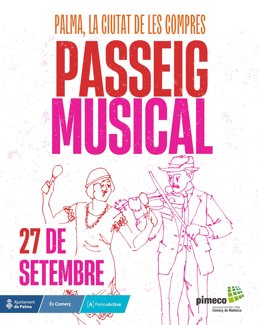 Cartel de la primera edición de 'Paseo Musical'