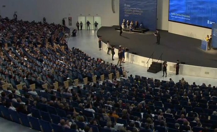 Archivo - Entrega de las Medallas de Asturias