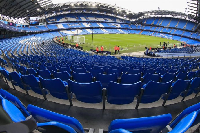 Archivo - General view during the English championship Premier League football match between Manchester City and West Ham United on 4 January 2025 at the Etihad Stadium in Manchester, England - Photo Conor Molloy / ProSportsImages / DPPI