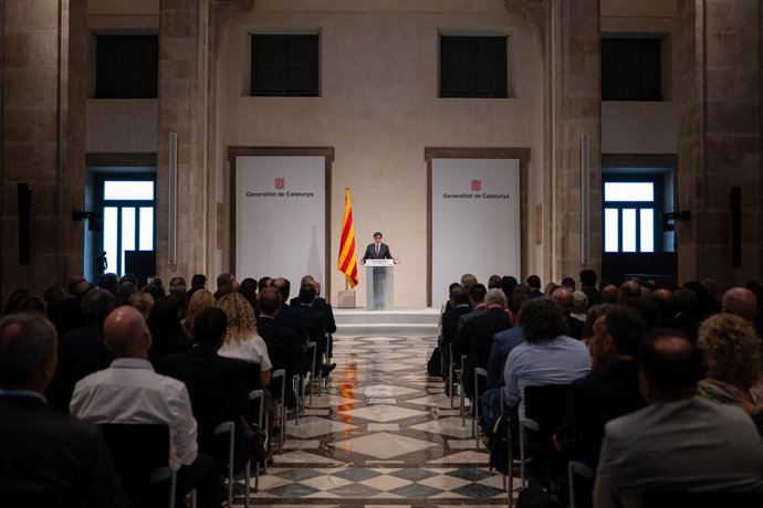 El president de la Generalitat, Salvador Illa