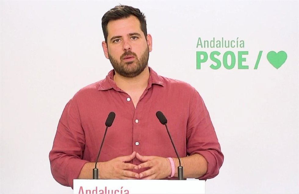Archivo - El secretario de Organización adjunto del PSOE-A, Alejandro Moyano.