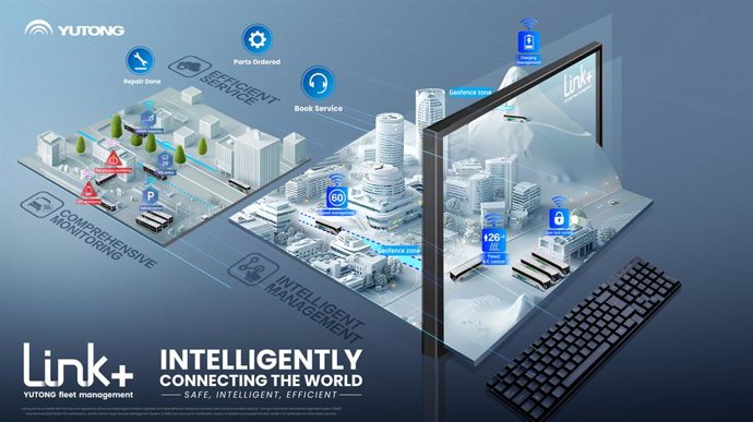Yutong Link+ offers a secure, intelligent and efficient one-stop solution for fleet operations.