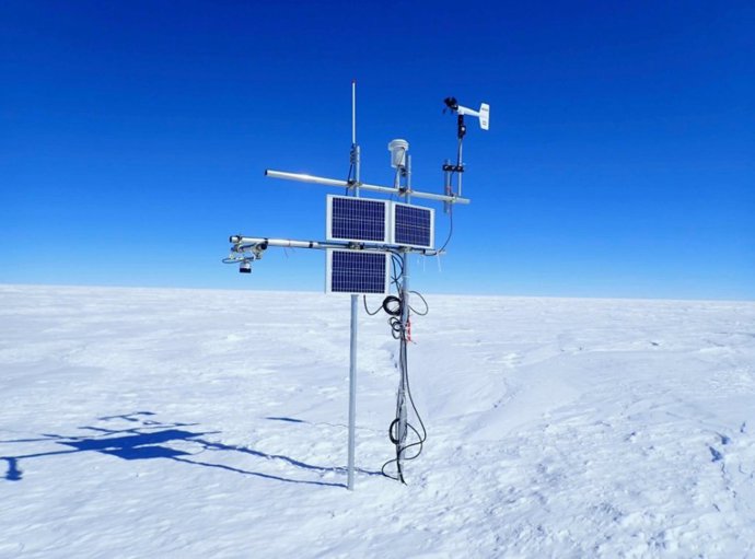Relay Station, una estación meteorológica no tripulada en el interior de la Antártida Oriental.