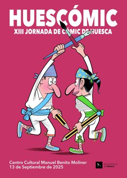 Cartel de la nueva edición de Huescómic