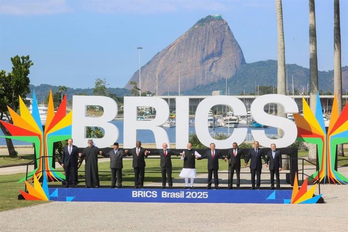 Archivo - Reunión de los BRICS en Río de Janeiro.