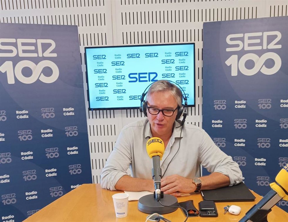 El portavoz de Vox en el Parlamento andaluz, Manuel Gavira