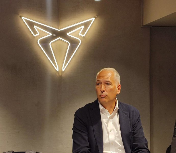 El ceo interino de Seat y Cupra, Markus Haupt, durante el IAA Mobility 2025