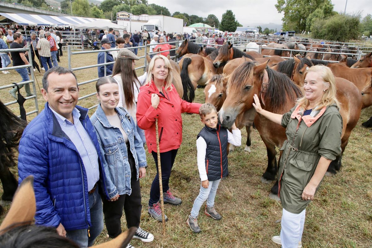 Unas 1.200 cabezas de ganado y 58 ganaderías participan en la Feria Virgen del Camino de Molledo