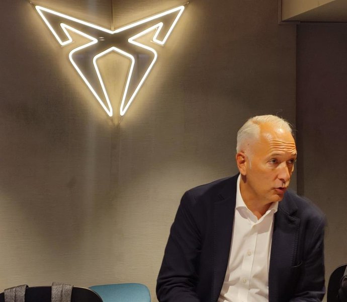 El ceo interino de Seat y Cupra, Markus Haupt, durante el IAA Mobility 2025