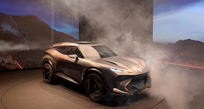 Imagen del prototipo de Cupra Tindaya