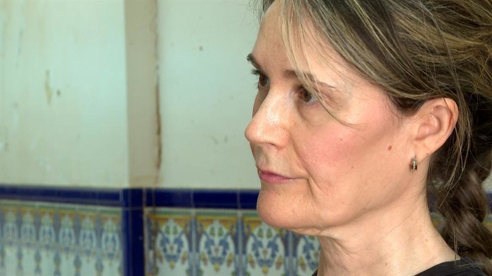 La presidenta de la Associació Víctimes Mortals Dana 29-O, Rosa Álvarez. 