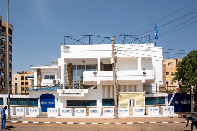 Oficinas de la OIM en la capital sudanesa