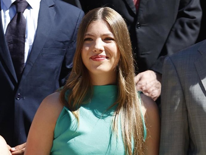 Archivo - La Infanta Sofía inicia su nueva etapa como universitaria en el Forward College en Lisboa