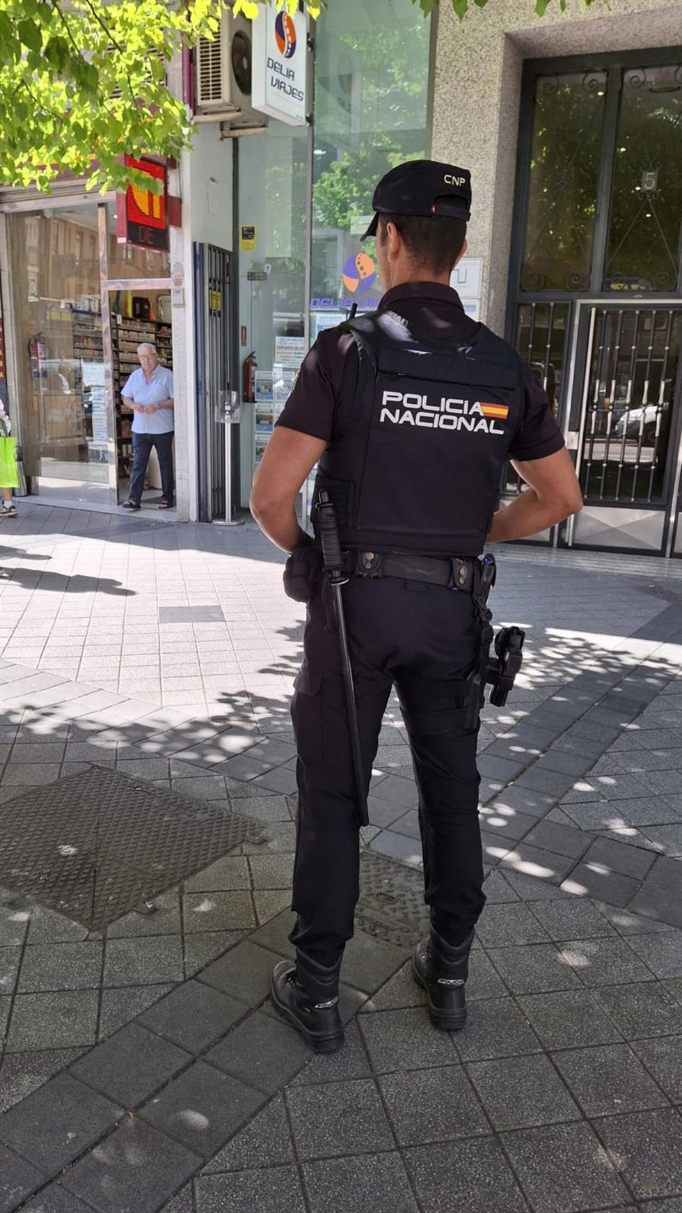 Agente de la Policía Nacional.