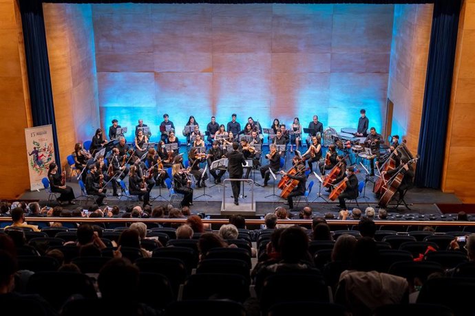Archivo - Orquestra Juvenil de Viseu, que actuará este sábado en el Auditorio Ciudad de León.