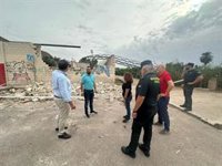 El temporal deja daños materiales en la Vega Baja y la Comunitat Valenciana se prepara para las próximas horas